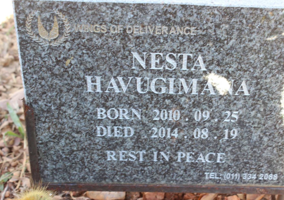 HAVUGIMANA Nesta 2010-2014