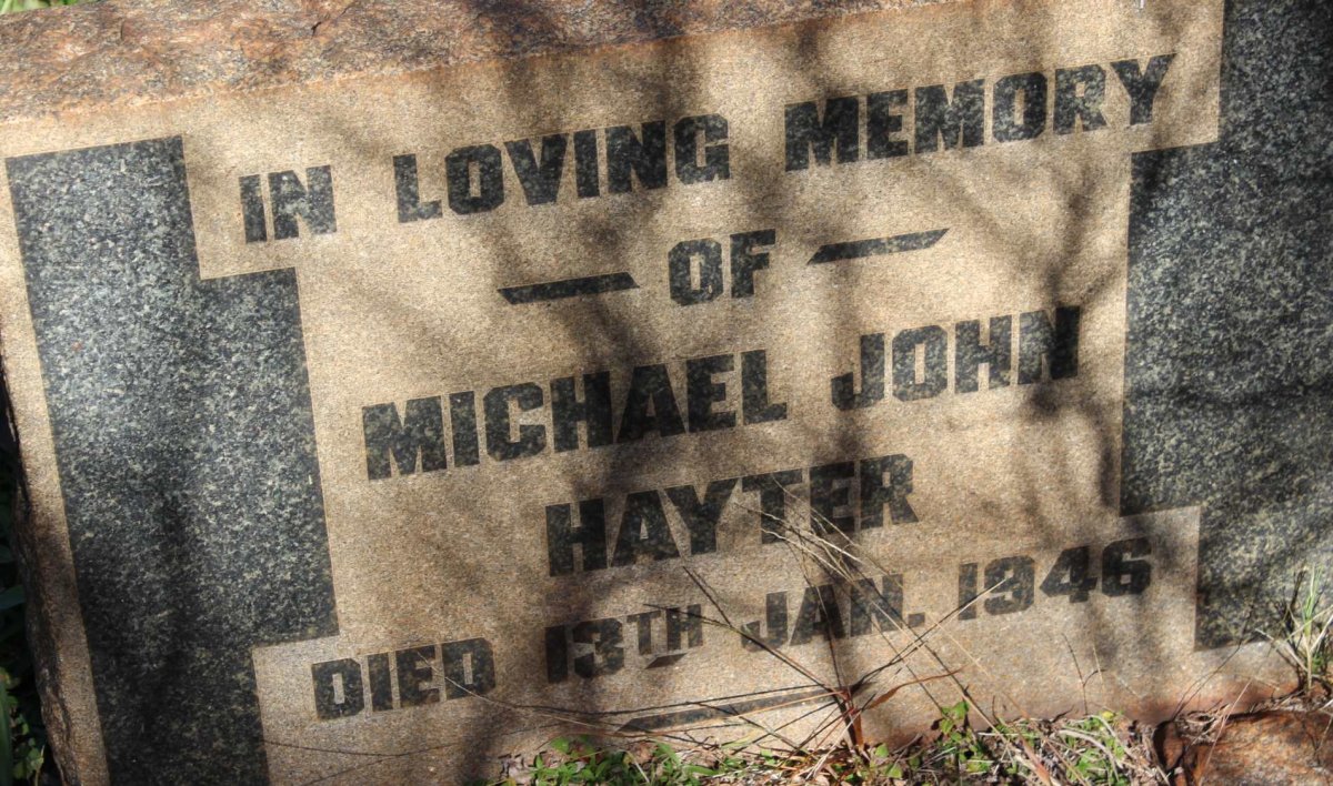 HAYTER Michael John -1946