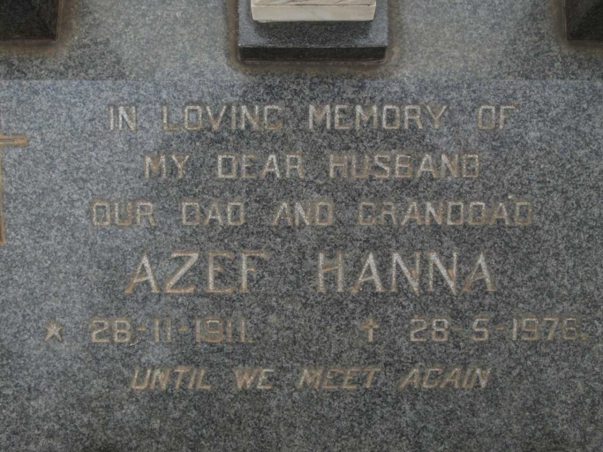 HANNA Azef 1911-1976