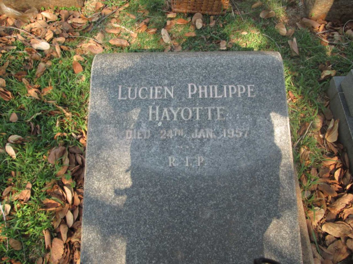 HAYOTTE Lucien Philippe -1957