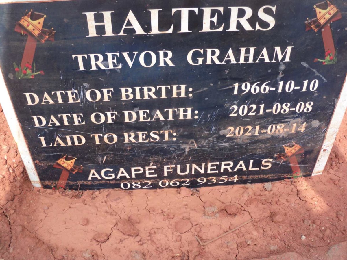 HALTERS Trevor Graham 1966-2021