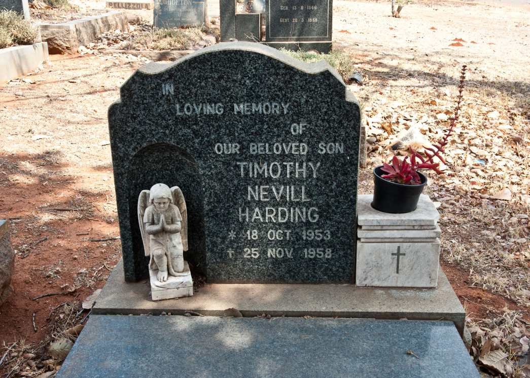 HARDING Mabel Florence nee BROOKS 1926-1988 :: HARDING Timothy Nevill 1953-1958