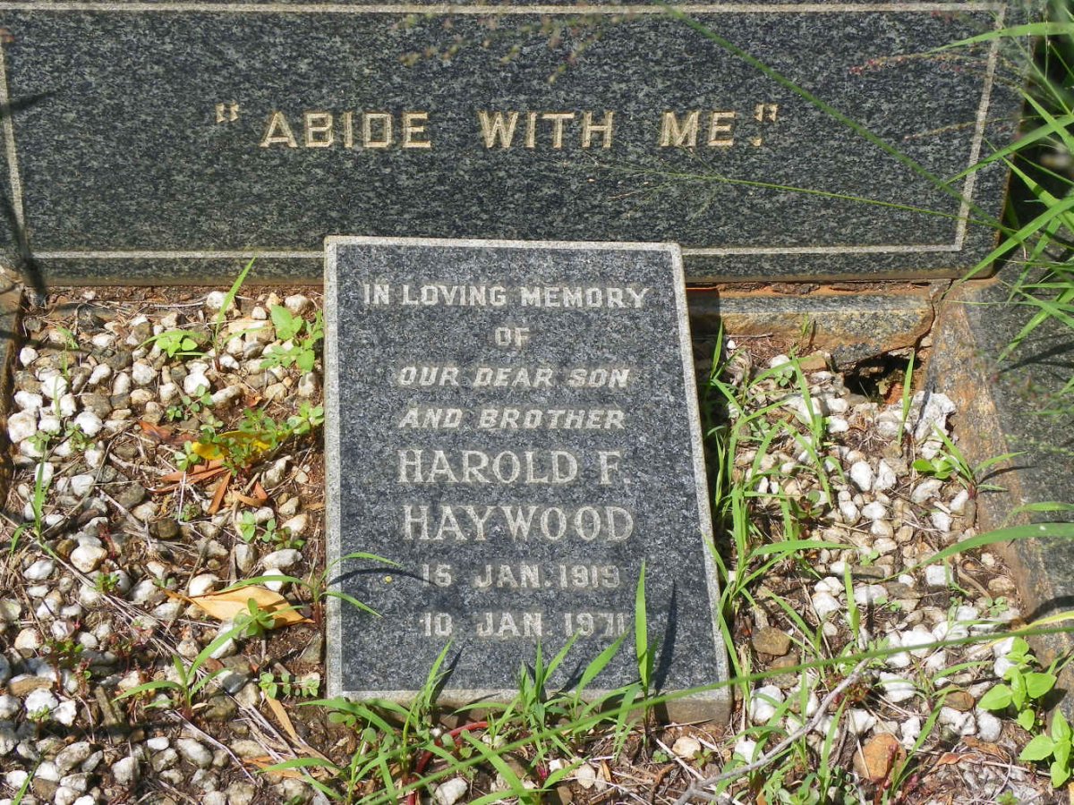 HAYWOOD Harold F. 1919-1971