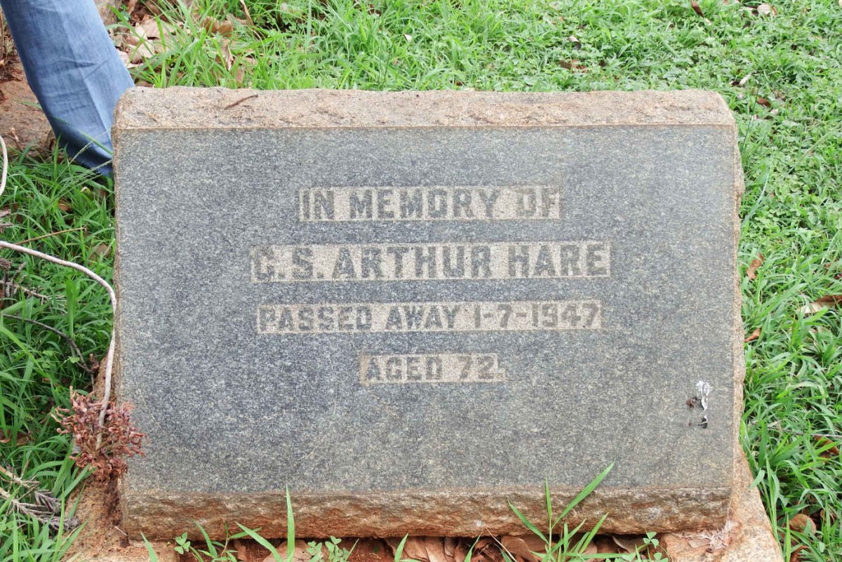 HARE G.S. Arthur -1947