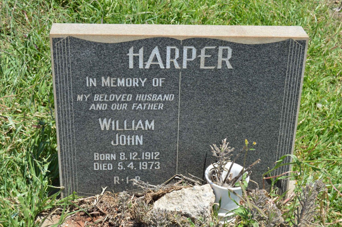HARPER William John 1912-1973