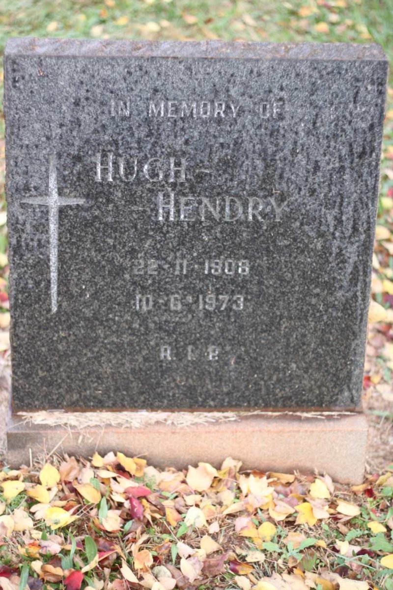 HENDRY Hugh 1908-1973