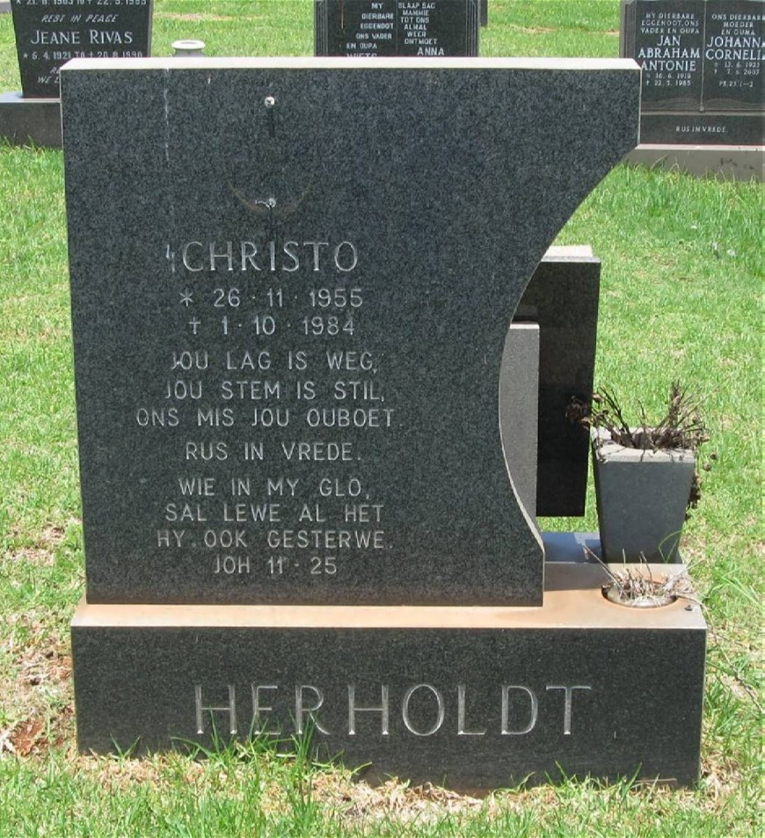 HERHOLDT Christo 1955-1984