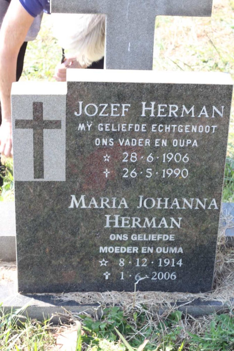 HERMAN Jozef 1906-1990 &amp; Maria Johanna 1914-2006