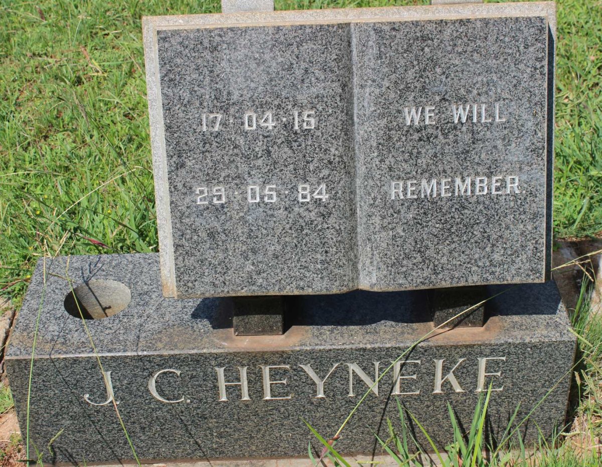 HEYNEKE J.C. 1915-1984