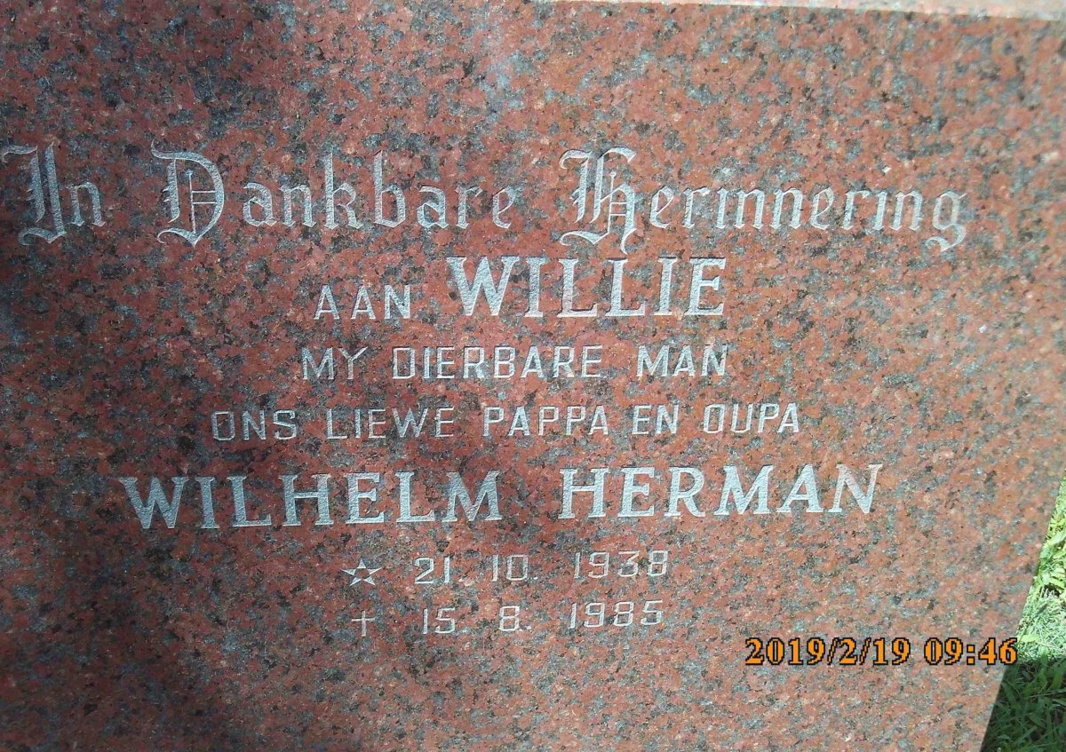 HERMAN Wilhelm 1938-1995