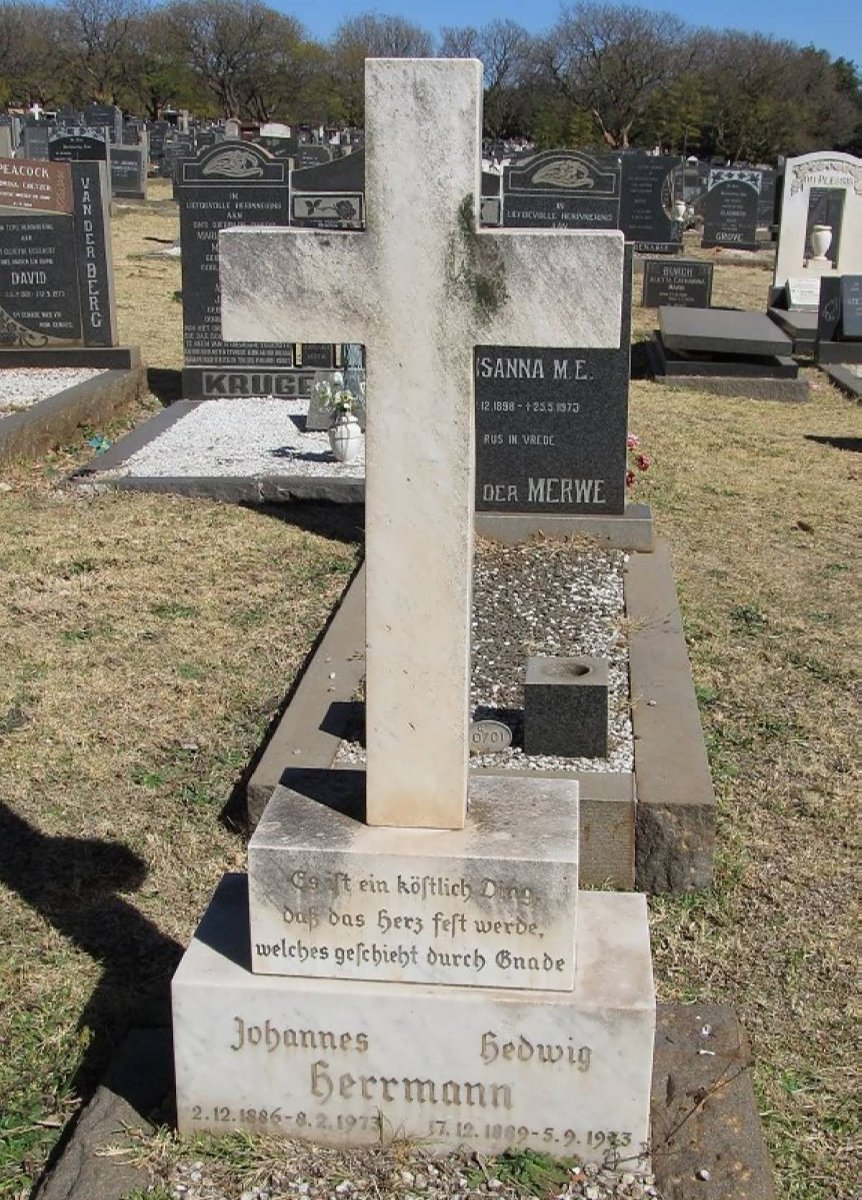 HERRMANN Johannes 1886-1973 &amp; Hedwig 1889-19?3