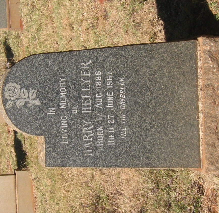 HELLYER Harry 1888-1967
