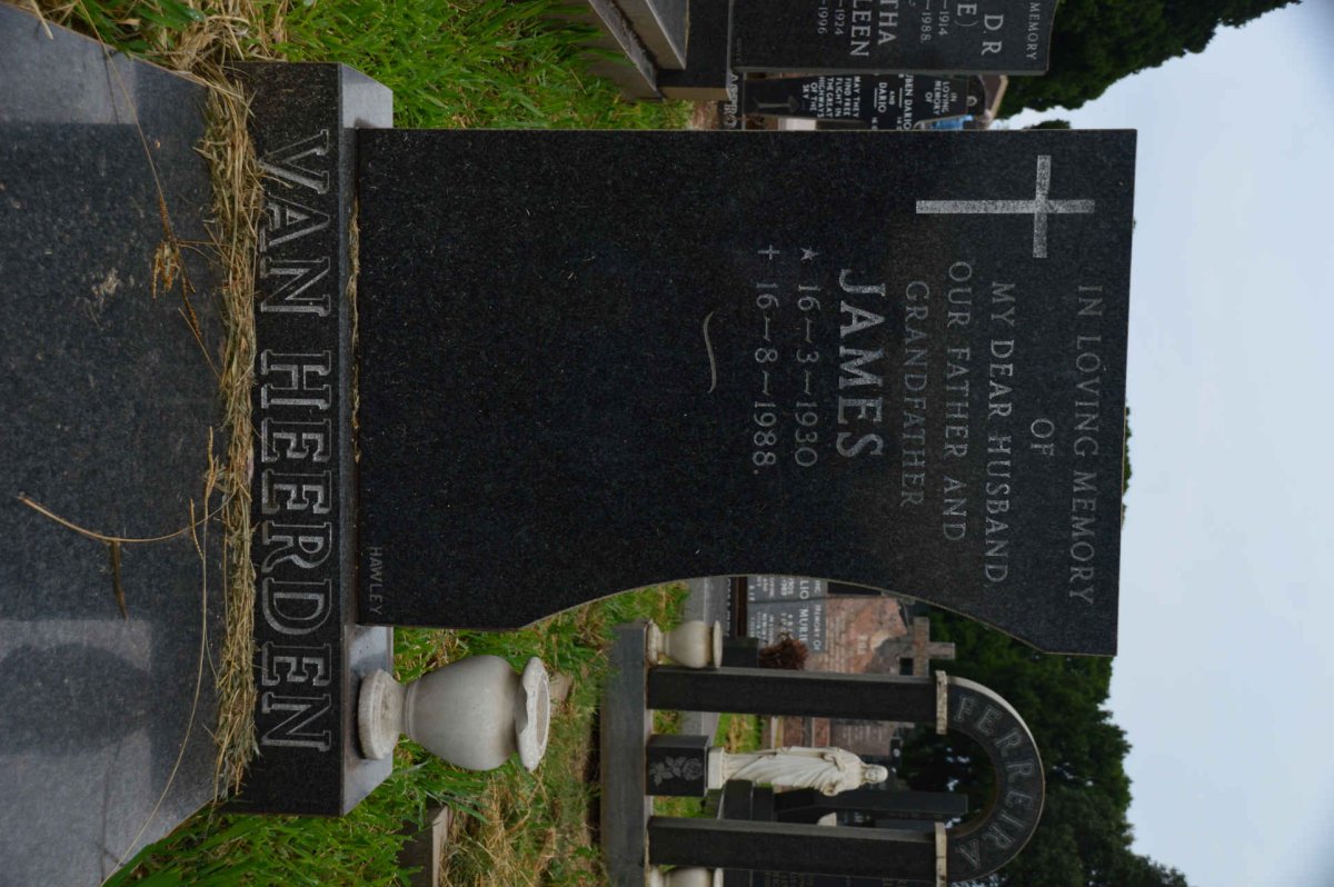 HEERDEN James, van 1930-1988