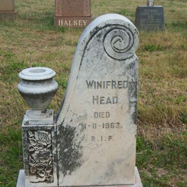 HEAD Winifred -1963