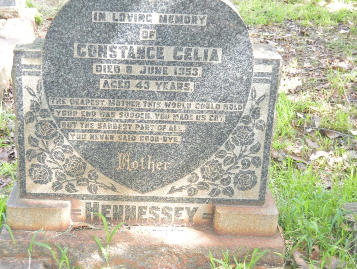 HENNESSEY Constance Celia -1953