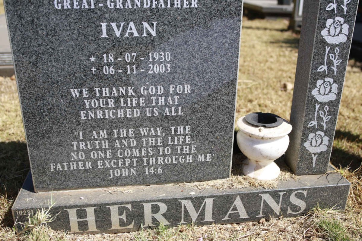 HERMANS Ivan 1930-2003