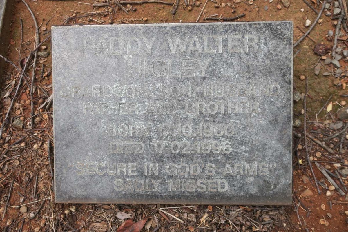 HIGLEY Frederick Francis 1901-1946 :: HIGLEY Clarence Frederick Norton 1937-1983