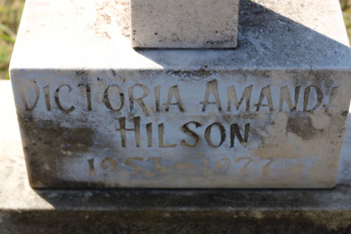 HILSON Victoria Amanda 1953-1977