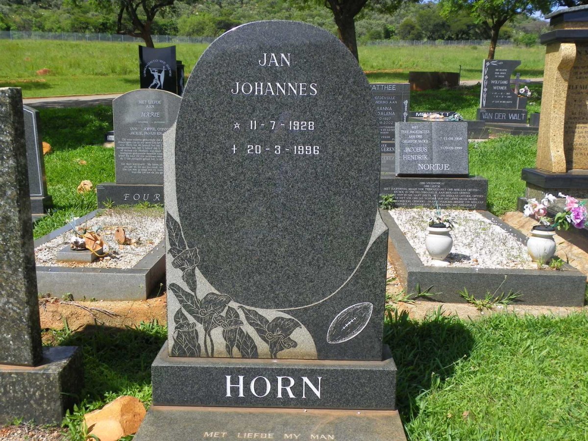 HORN Jan Johannes 1928-1996