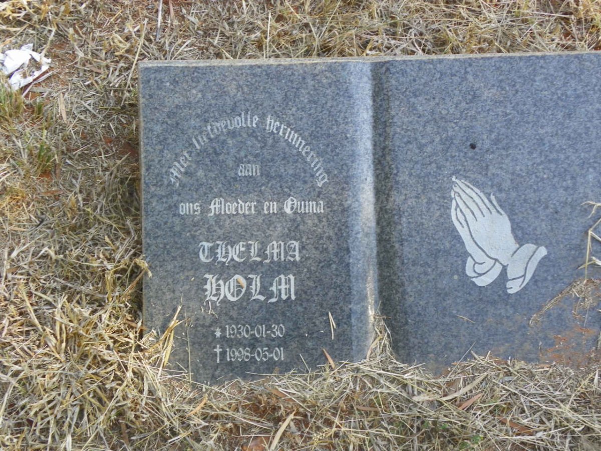 HOLM Thelma 1930-1998