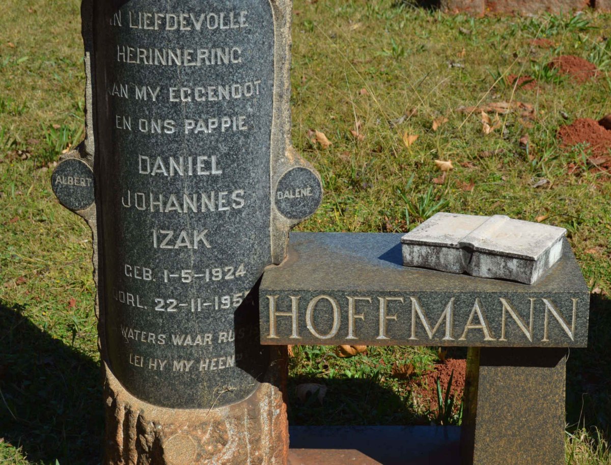 HOFFMANN Daniel Johannes Izak 1924-1955
