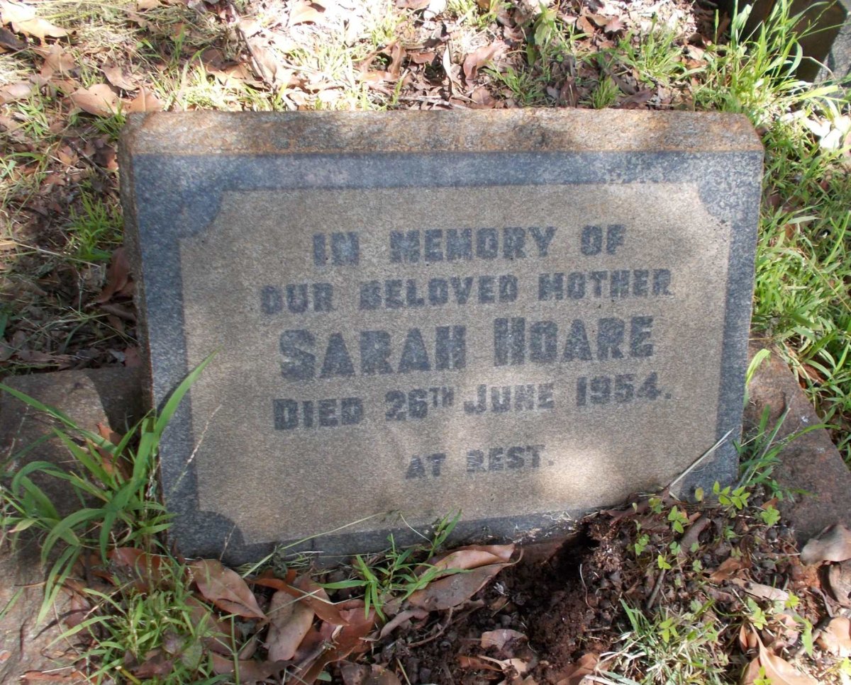 HOARE Sarah -1954