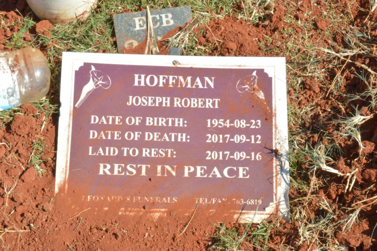 HOFFMAN Joseph Robert 1954-2017