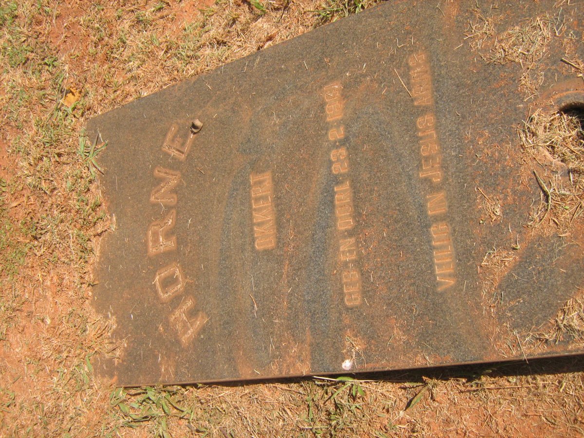 HORNE Okkert 1961-1961