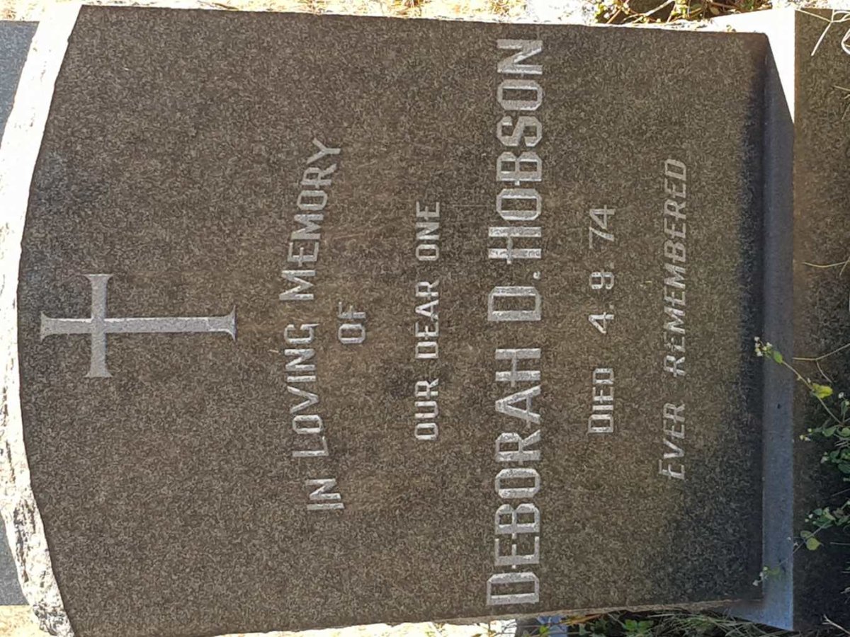 HOBSON Deborah D. -1974