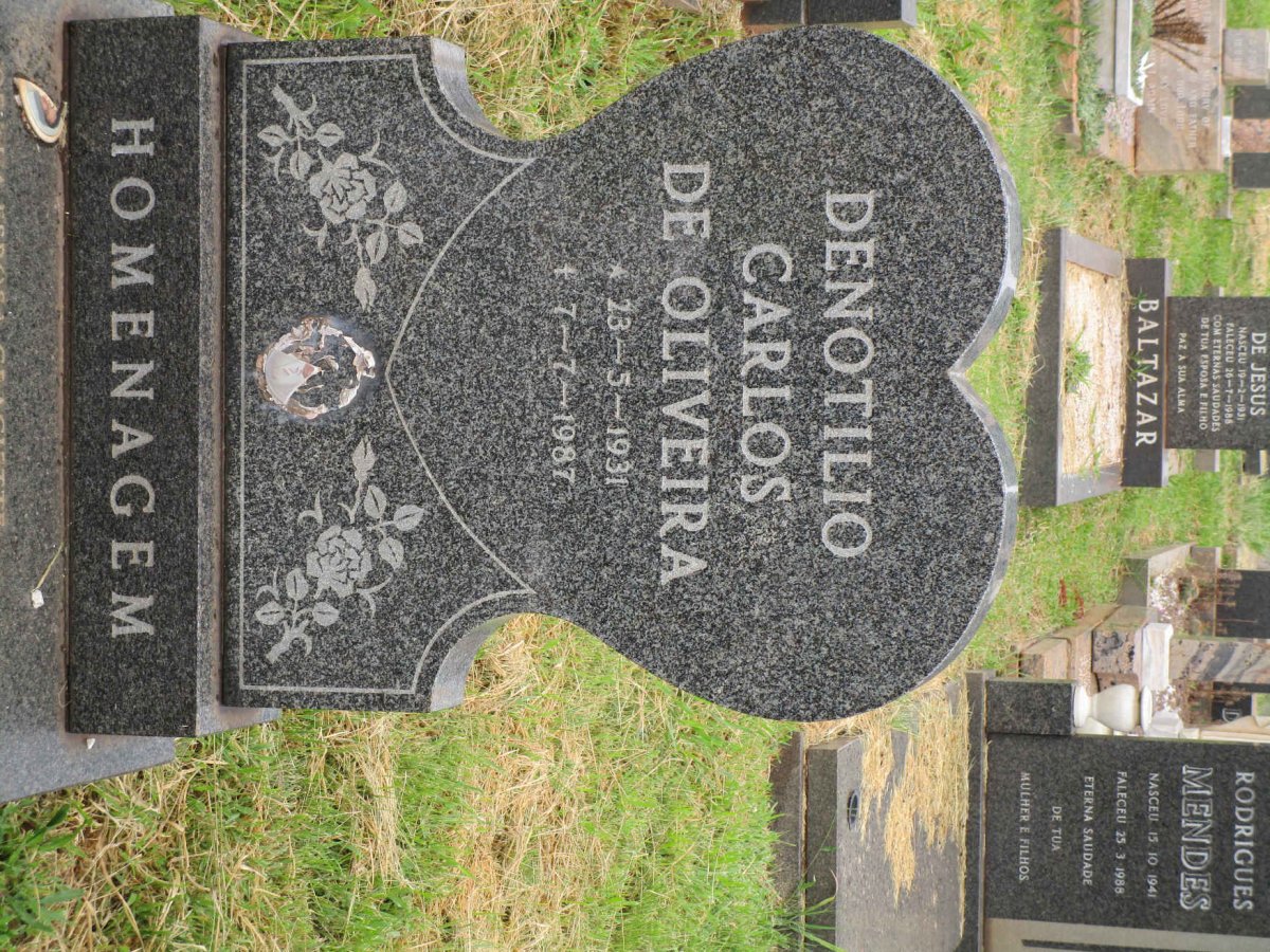 HOMENAGUM Denotilio Carlos de Oliveira 1931-1987