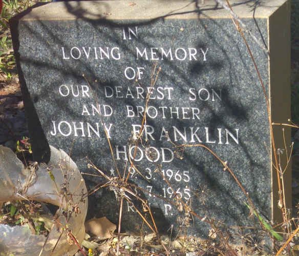 HOOD Johny Franklin 1965-1965