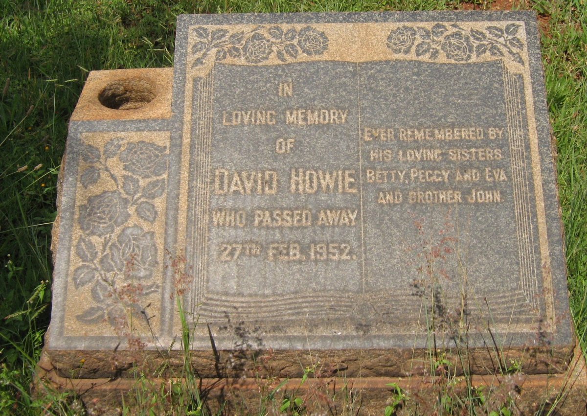 HOWIE David -1952