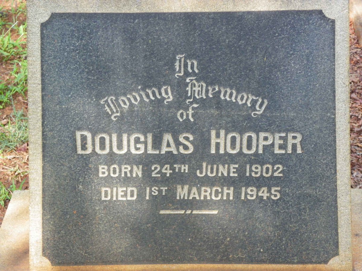 HOOPER Douglas 1902-1945