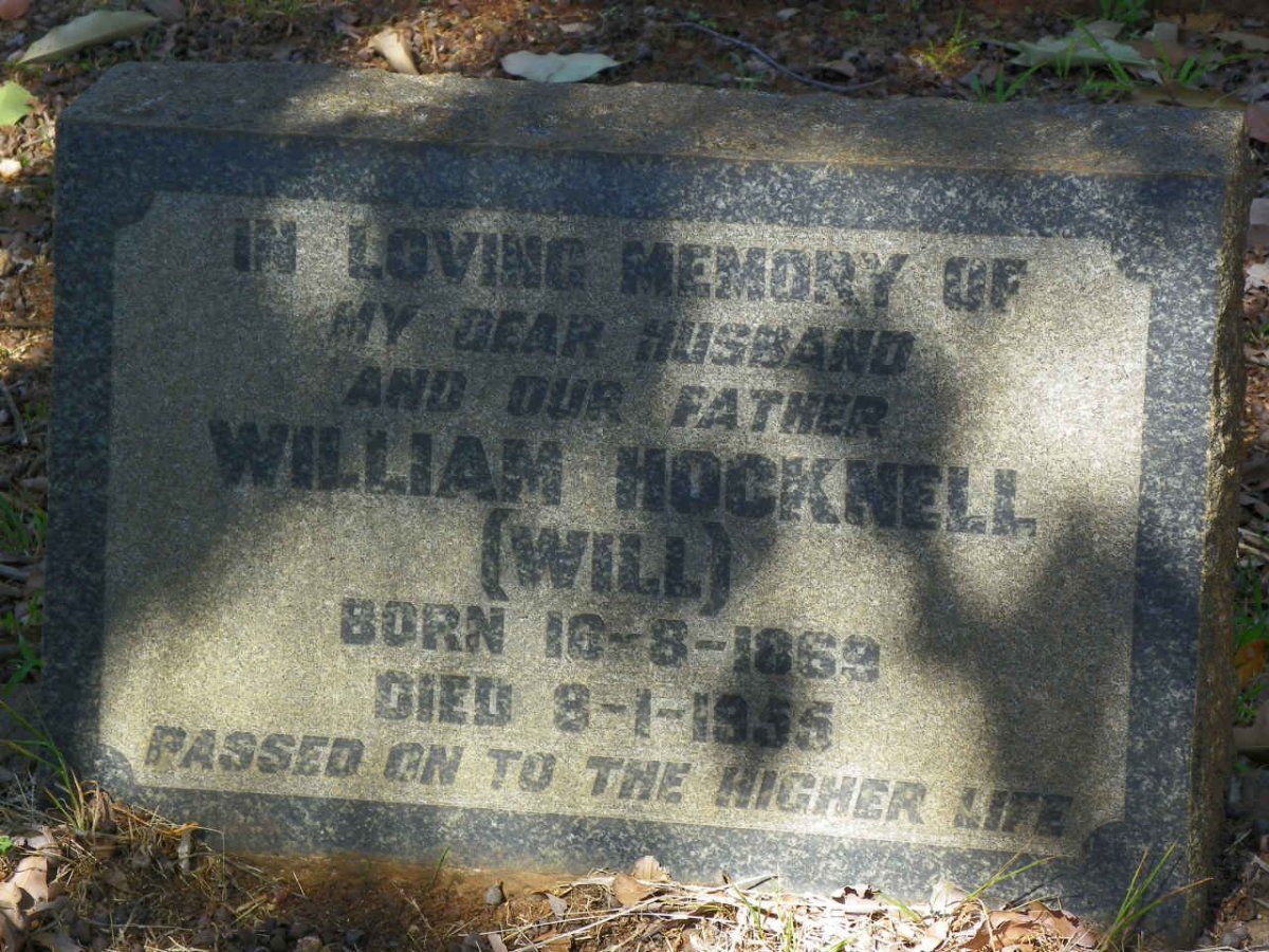 HOCKNELL William 1869-1955
