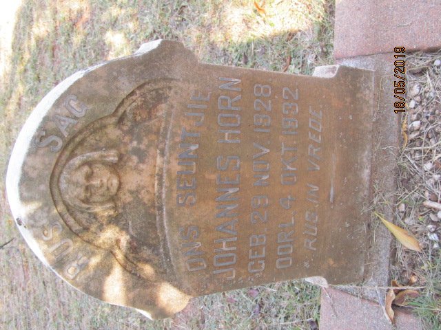 HORN Johannes 1928-1932