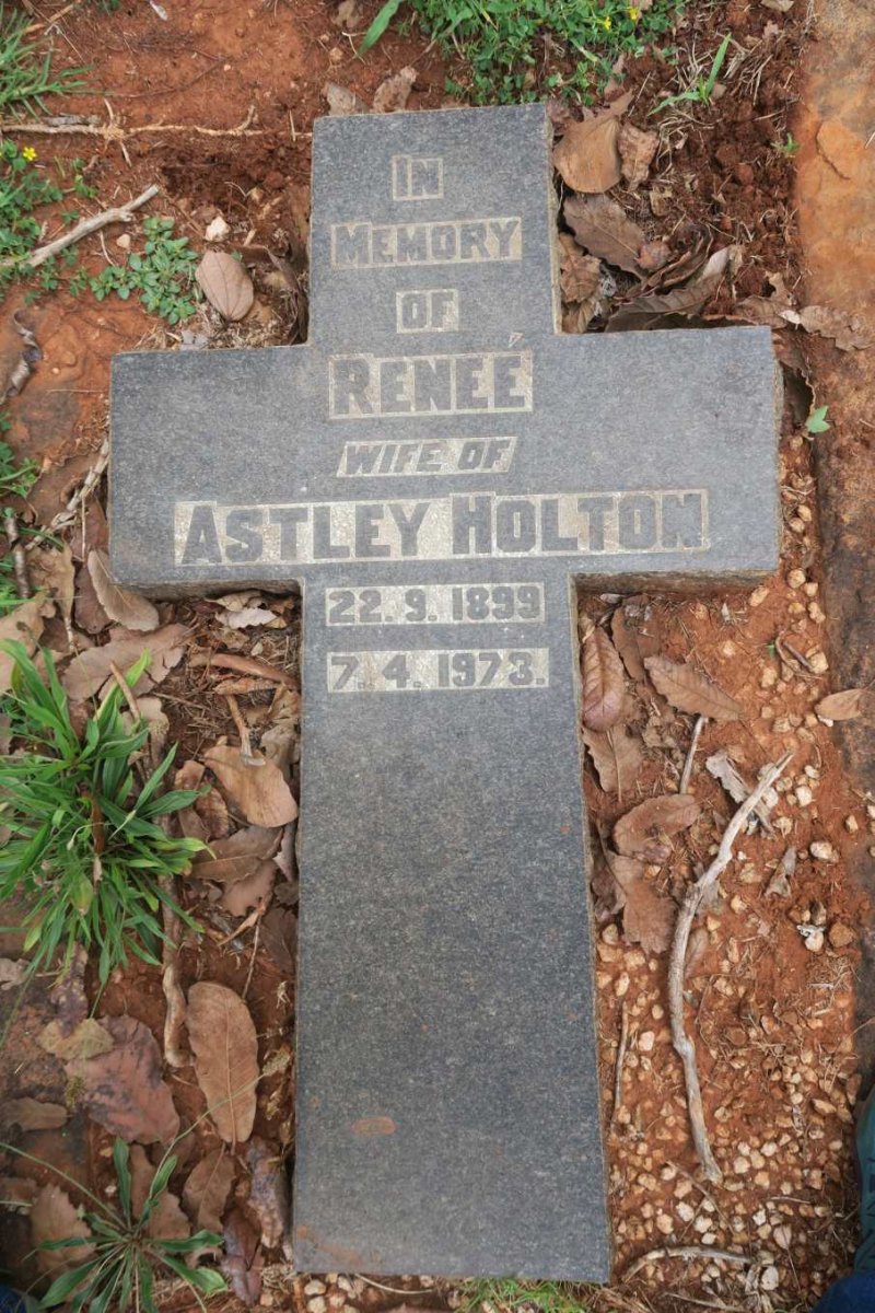 HOLTON Astley -1943 &amp; Renee 1899-1973