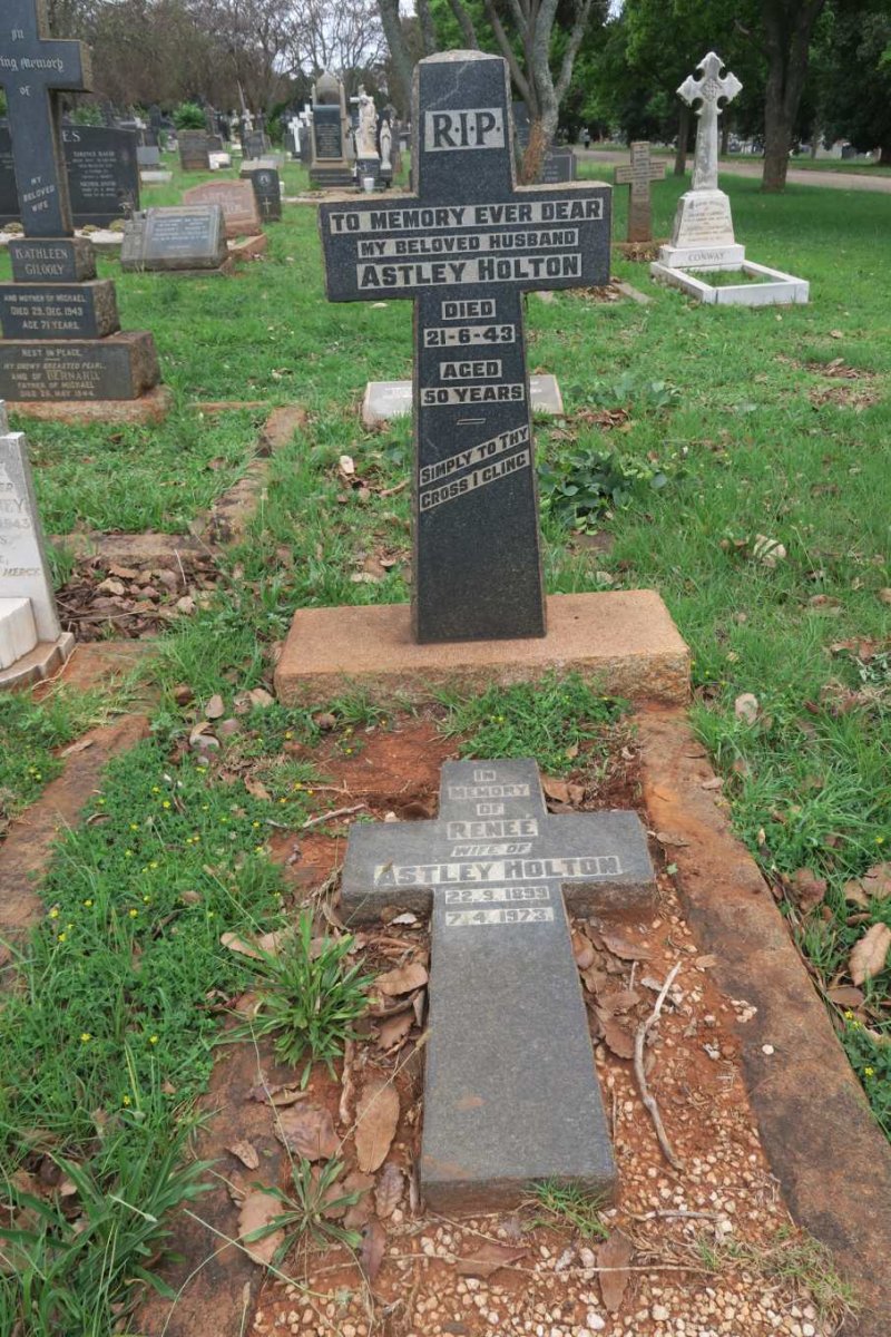 HOLTON Astley -1943 &amp; Renee 1899-1973