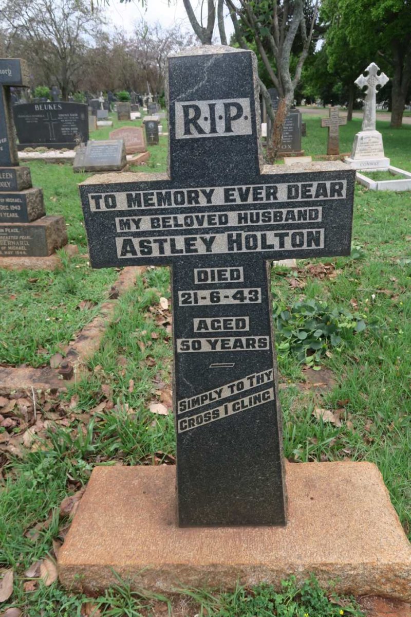 HOLTON Astley -1943 &amp; Renee 1899-1973