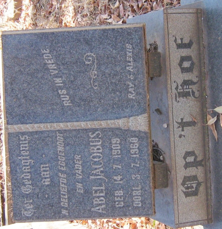 HOF Abel Jacobus, Op 't 1909-1960