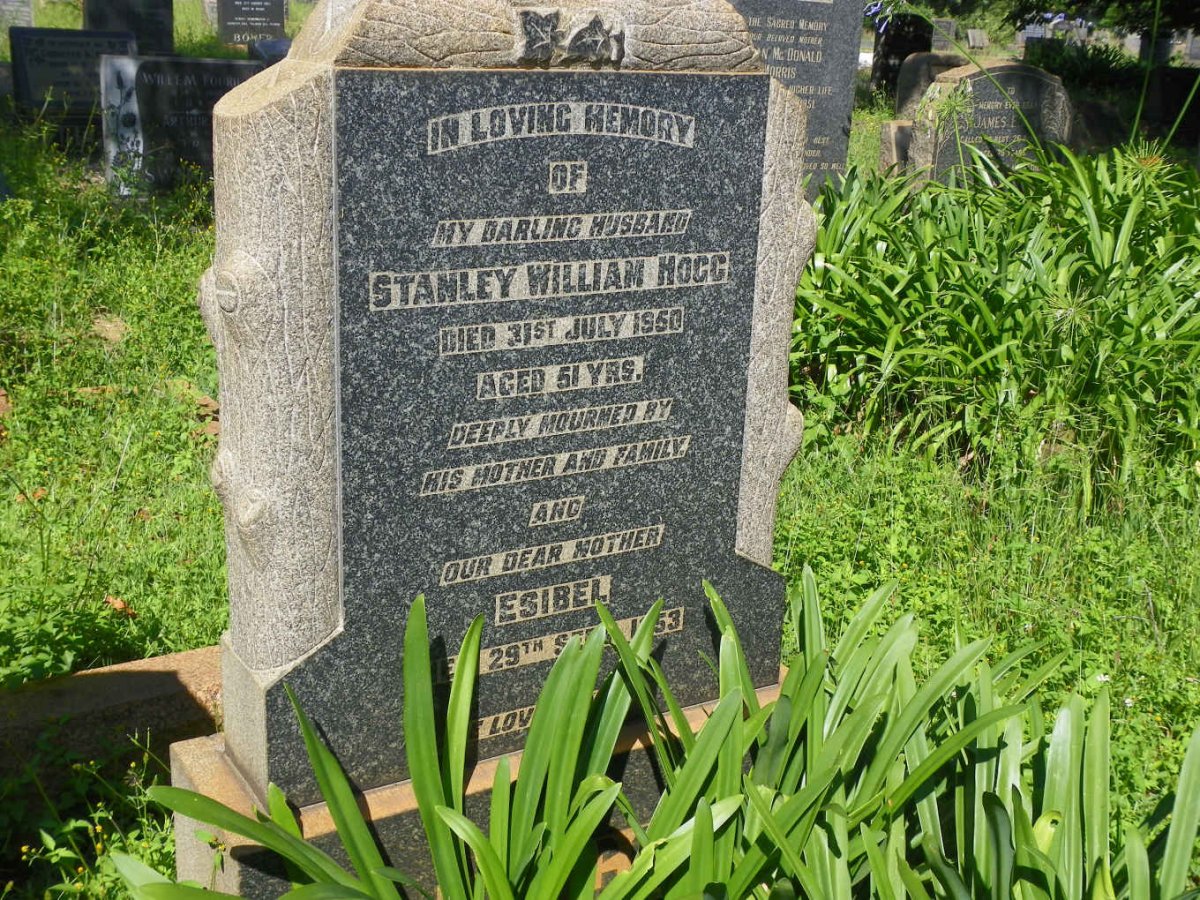 HOGG Stanley William -1950 &amp; Esibel -1953