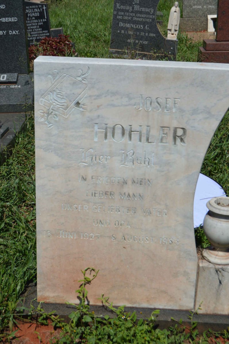 HOHLER Josef 1927-1983