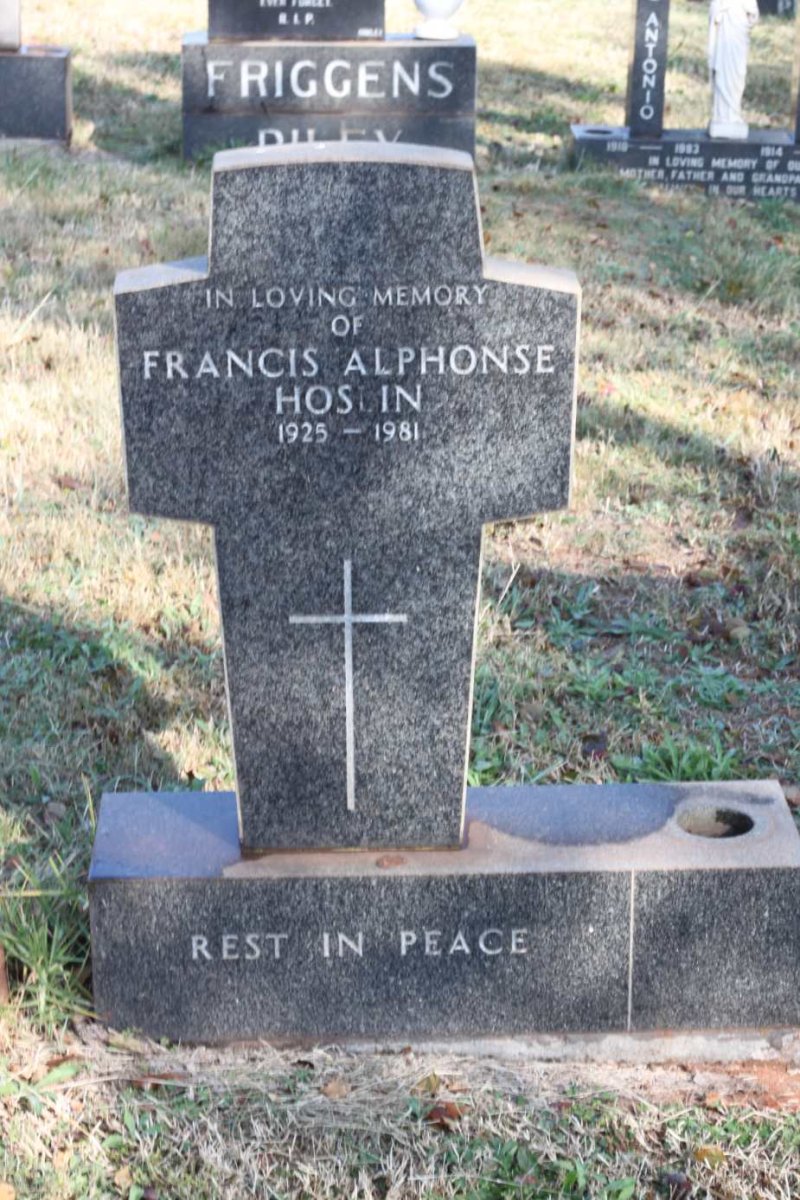 HOSLIN Francis Alphonse 1925-1981