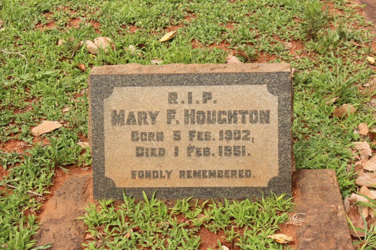 HOUGHTON Mary F. 1902-1951