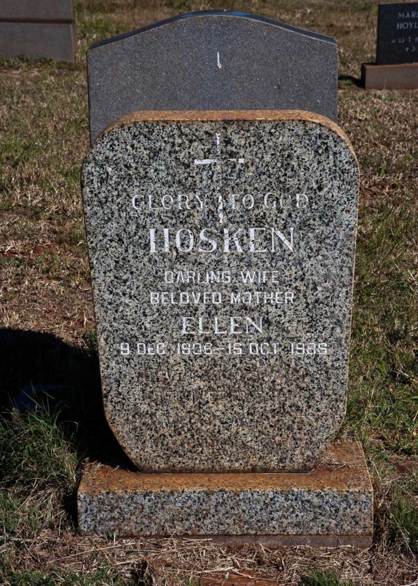 HOSKEN Ellen 1906-1986