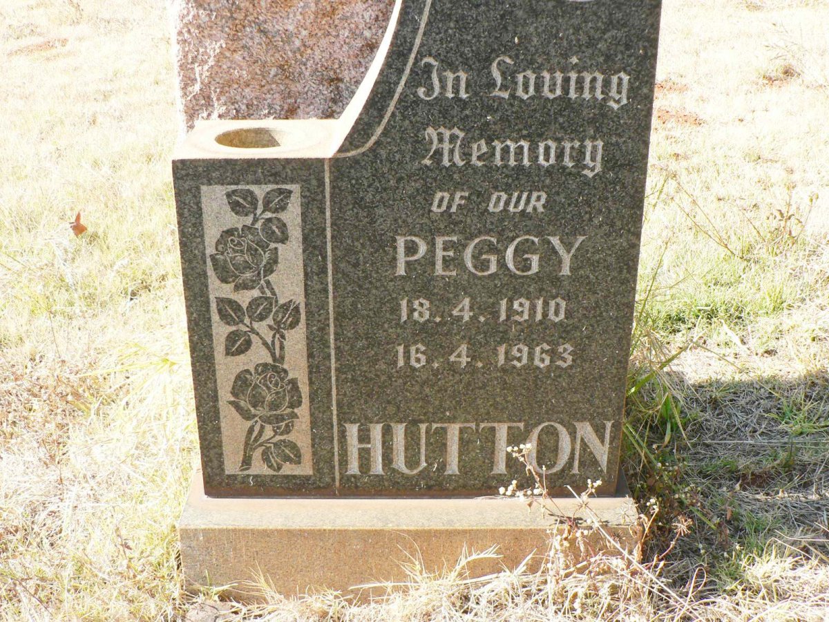 HUTTON Peggy 1910-1963