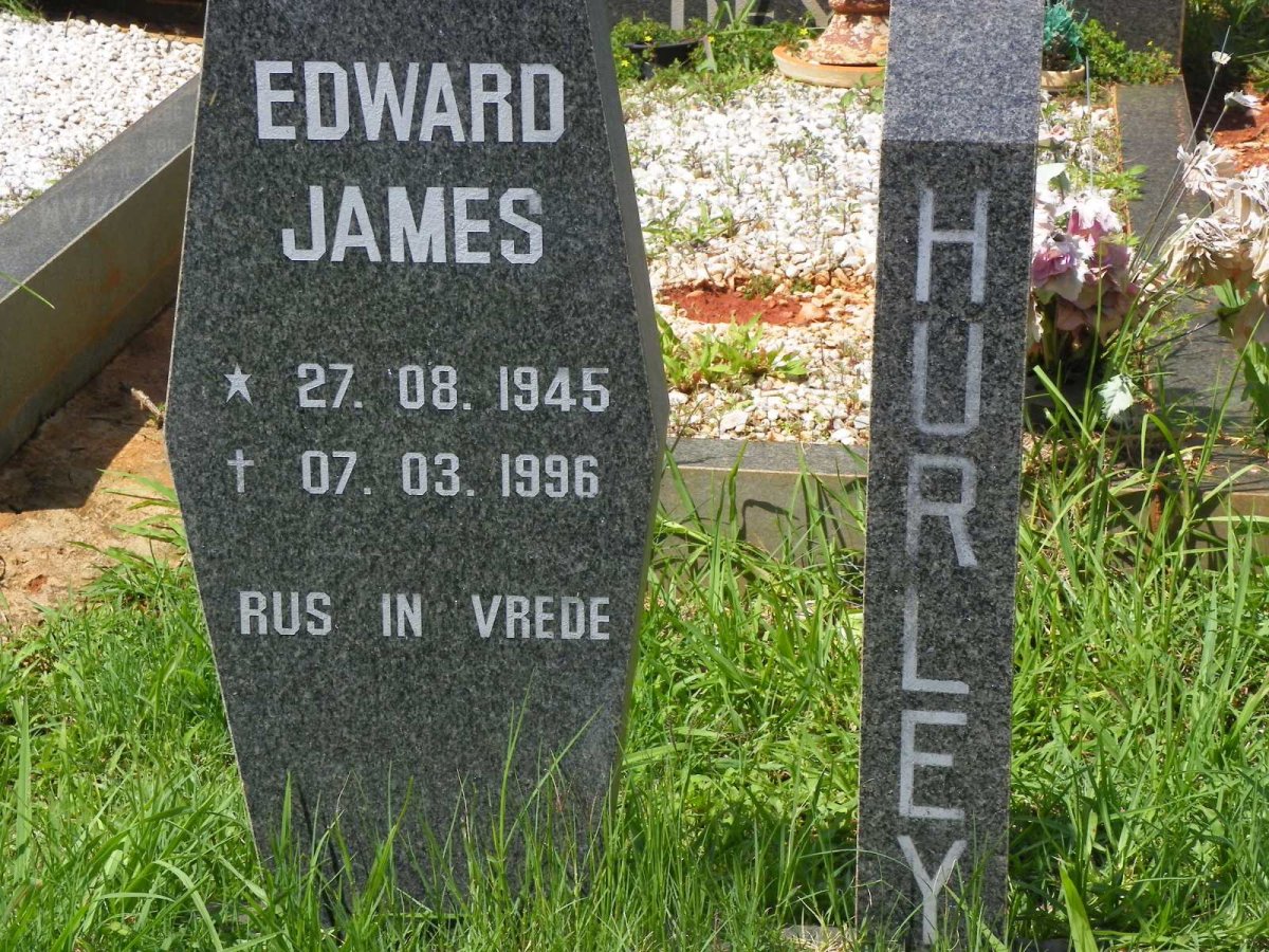 HURLEY Edward James 1945-1996