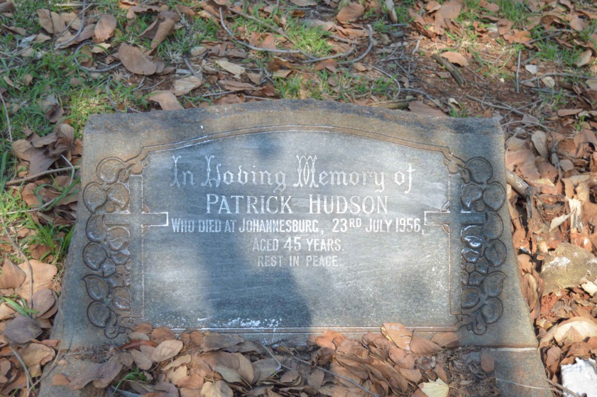 HUDSON Patrick -1956