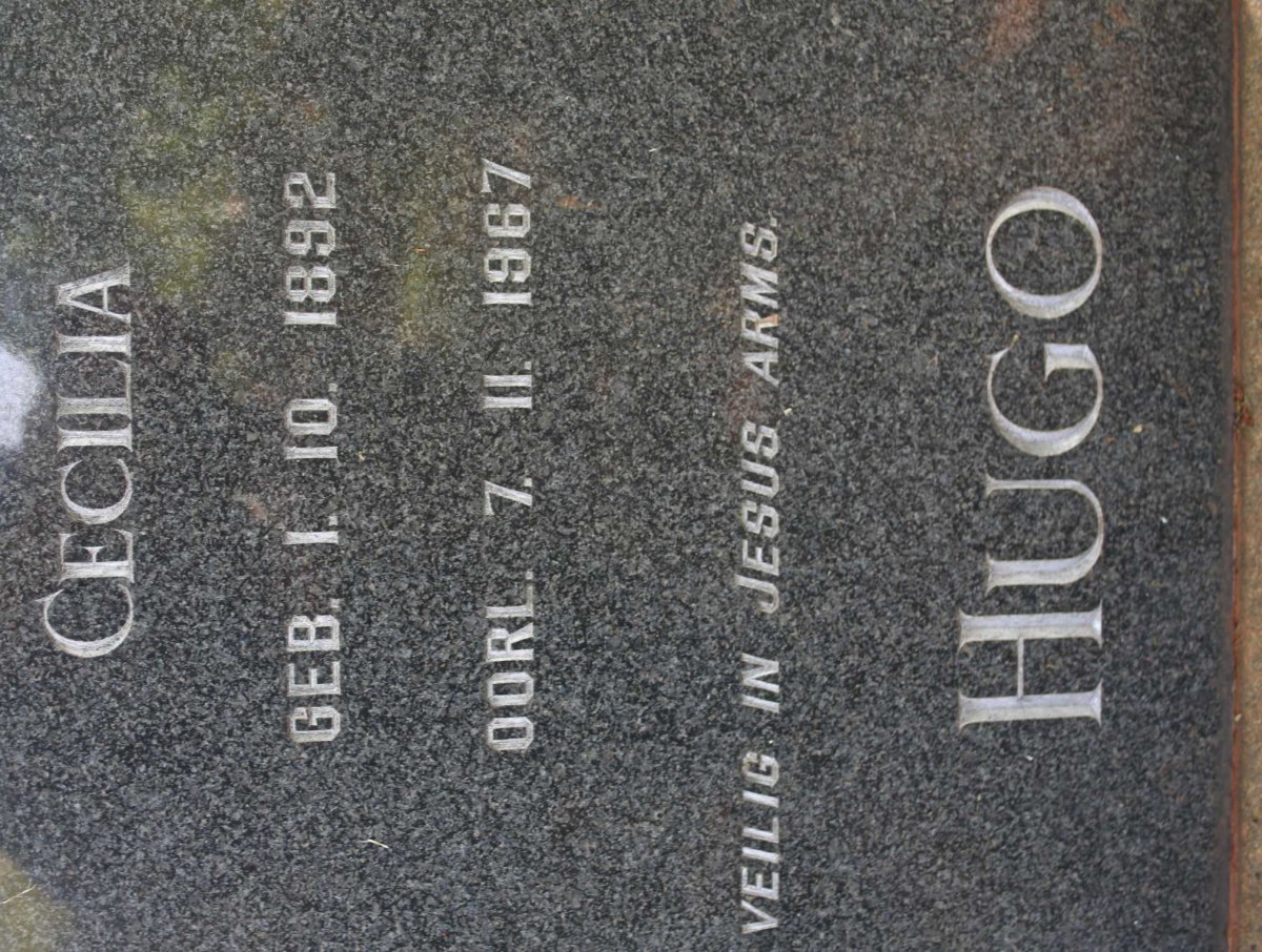 HUGO Cecilia 1892-1967