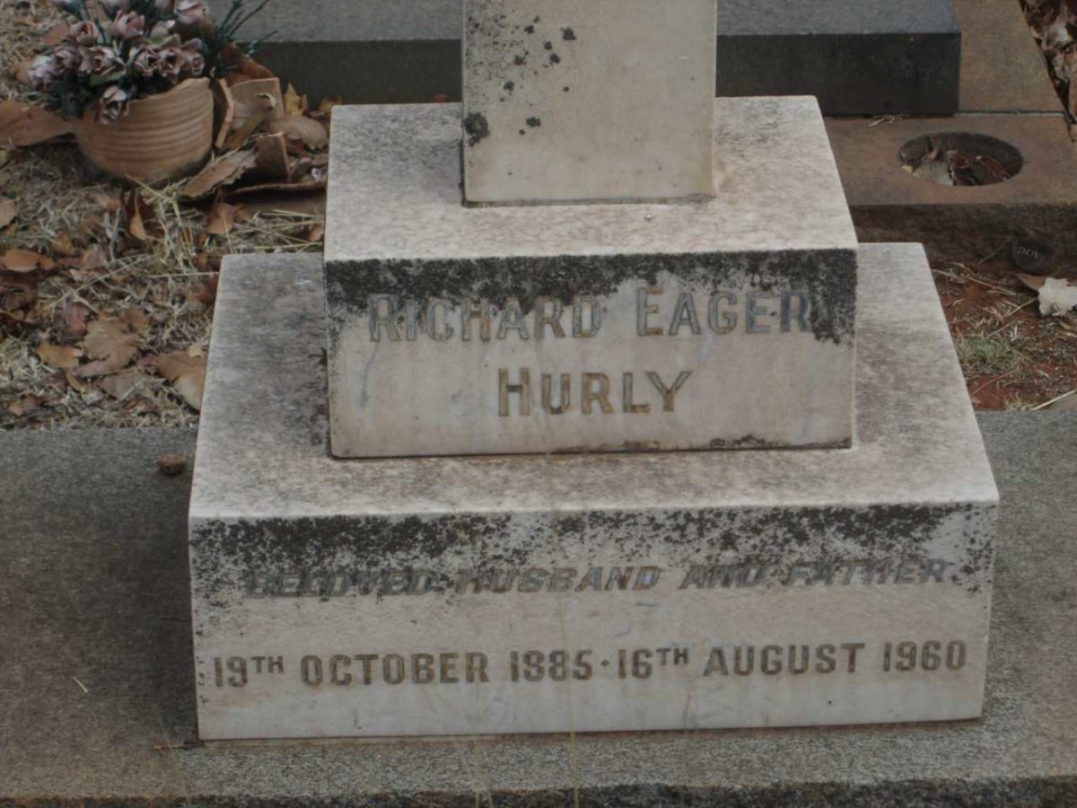 HURLY Richard Eager 1885-1960