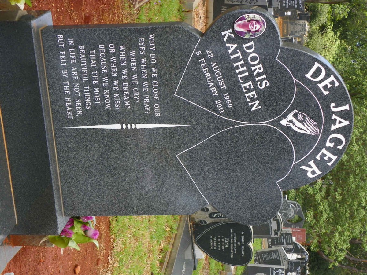 JAGER Doris Kathleen, de 1960-2011